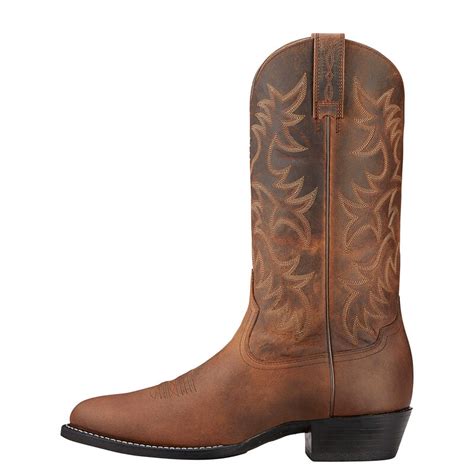 ariat heritage r toe western boot